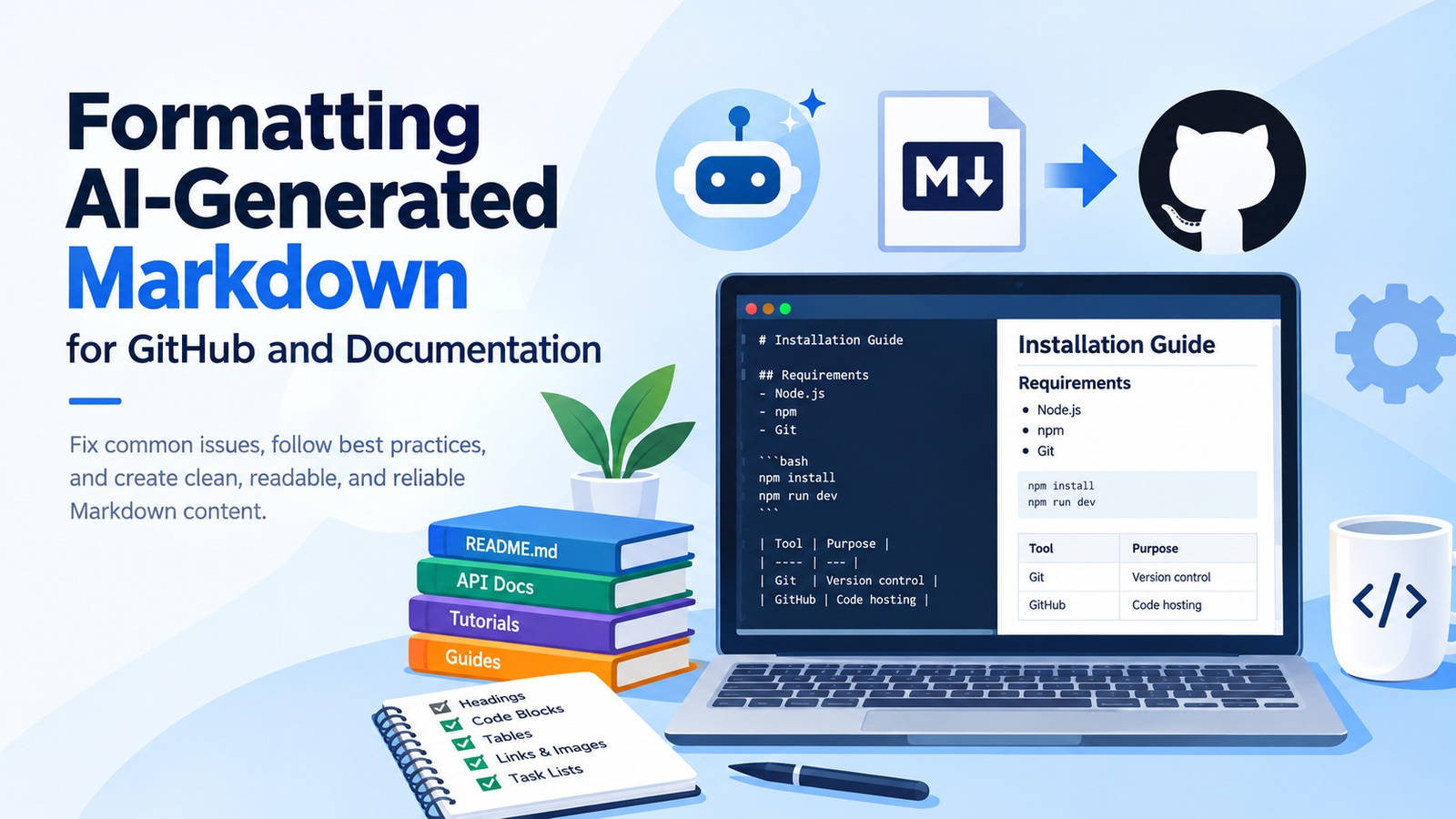Formatting Markdown Text for GitHub and Documentation – AI-Generated