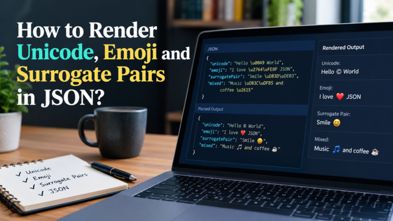 Rendering Unicode and Emoji in JSON