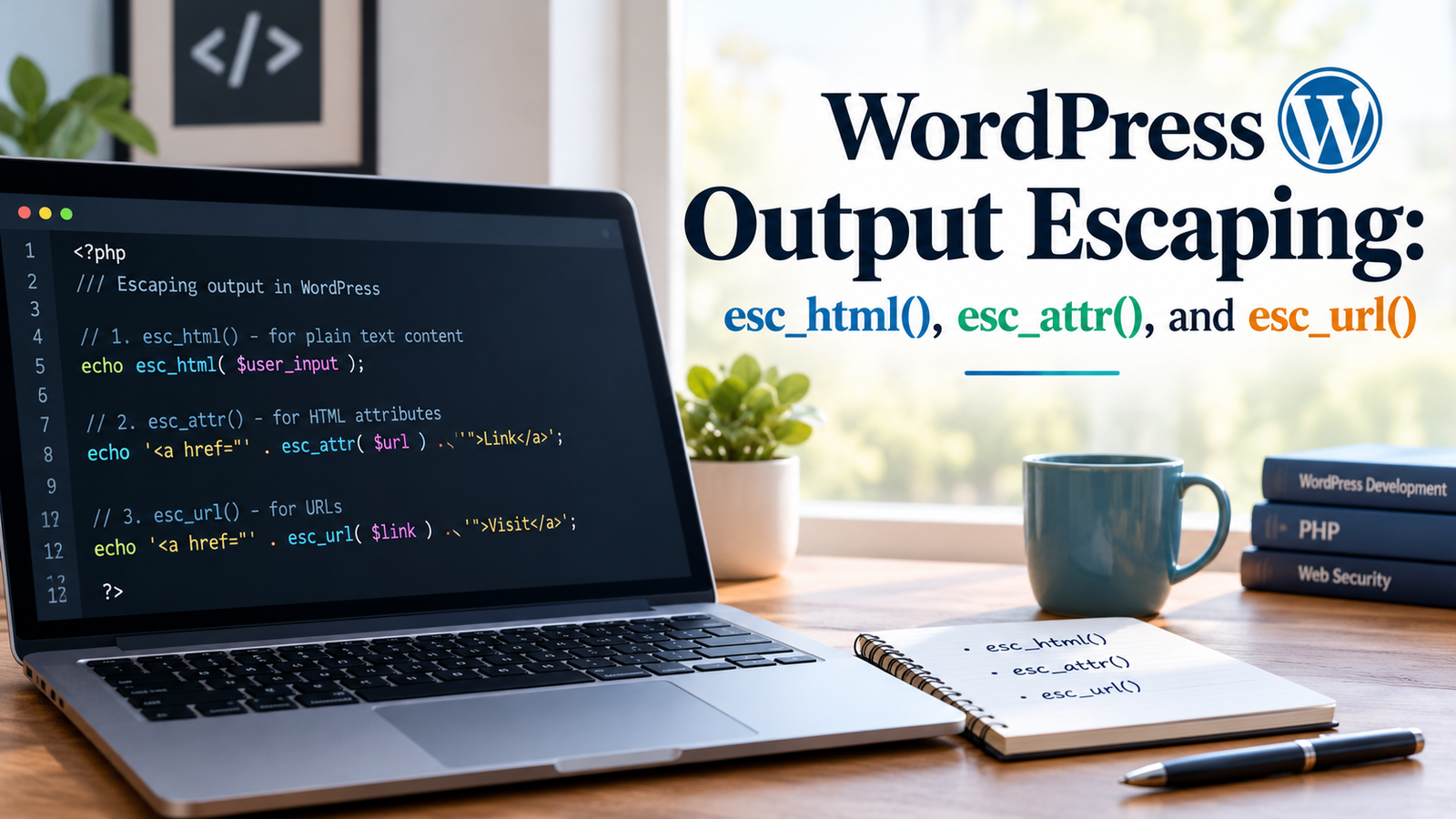 WordPress Output Escaping Guide